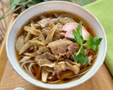 肉ごぼうそば作り方3写真