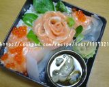 簡単♪サクラマス（サーモン）の薔薇飾り☆作り方6写真