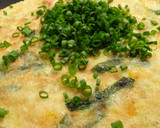 海老と南瓜のちぢみ風お焼き作り方7写真