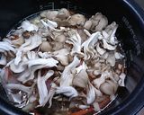 なめたけとツナの五目炊き込みご飯作り方5写真