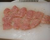 鶏むね肉と♪甘～い新玉ねぎソース作り方1写真