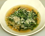 水菜とエノキの簡単煮びたし作り方6写真