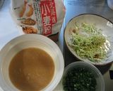 チキンラーメンの残りスープでおやき作り方1写真
