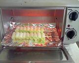 男の料理 オーブントースターで焼きねぎ作り方2写真