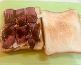 ローストビーフとポテサラのホットサンド作り方6写真