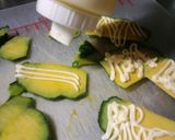 かぼちゃの皮のマヨネーズ焼き作り方1写真