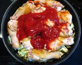野菜たっぷり！鶏手羽元のケチャップ煮作り方5写真
