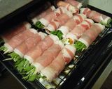 ヘルシーからふる肉巻き♪ｿｰｽ色々～作り方4写真