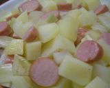 ♫玉ねぎとじゃがいもの味噌マヨ♡チーズ♫作り方2写真