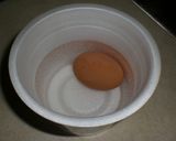 温玉のせ♪そばペペロンチーノ風作り方1写真