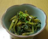 信州出身のお義母さん直伝！　わさび菜漬け作り方4写真
