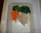 簡単我が家のナムル風和えもの作り方1写真