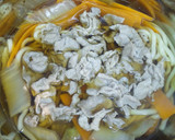 野菜たっぷり！我が家の煮込みうどん♪作り方4写真