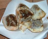 え゛っ！紅白饅頭あげてみました(^^;ゞ作り方5写真
