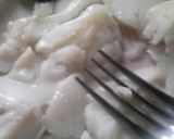 離乳食♡初期♡初めての鱈♡作り方1写真
