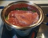 蒸し鶏　バンバンジー風作り方3写真