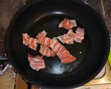 豚バラとオクラと葱の塩焼きそば作り方4写真