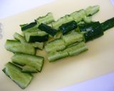 食べるラー油で旨々☆たたきキュウリ作り方2写真