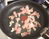 茹でないで♪ブロッコリーのベーコン炒め作り方1写真