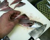 釣り師の鯵三々〆作り方1写真