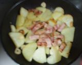 新じゃが芋とベーコンのカレー味作り方4写真
