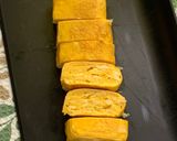 白ネギ入り卵焼き作り方4写真