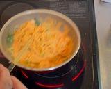 海老とほうれん草のトマトクリームパスタ♪作り方8写真