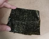 好きな具いれて、クッキングシートおにぎり作り方1写真