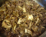 つきこん・きのこたっぷり牛肉の佃煮風作り方7写真