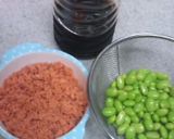 かんたん鮭と枝豆の炊き込みご飯作り方1写真