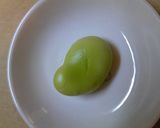 そら豆茹でたあとシワにならない方法♪作り方2写真