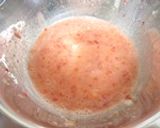 ピンク色♡苺チーズクリームのロールケーキ作り方9写真