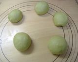 卵・牛乳無しで!抹茶クリームパン作り方2写真