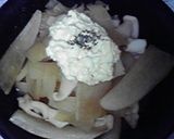 ガーリックバターの利いたイカ大根作り方5写真
