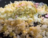 梅酒の梅チャーハン作り方3写真