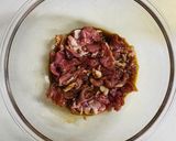 ホットプレート，野菜入り瓦そば！作り方2写真