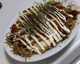 フライパンで広島風お好み焼き♪作り方10写真