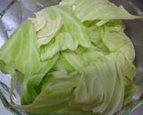 ✰春キャベツとオクラと豆腐の彩りサラダ✰作り方1写真