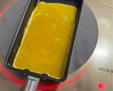 卵１個でふんわり。だし巻き卵作り方4写真