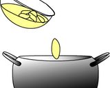 フリッターチキン丼　作り方3写真