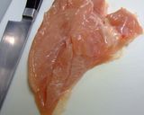 揚げない一口ガーリックチキンカツ風作り方1写真