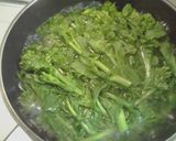 菜の花ともやしのペペロンチーノ風作り方3写真