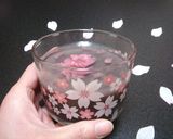 アガーで夜桜ゼリー作り方12写真