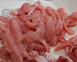 豚肉のオイスター炒め♪小松菜と一緒に☆作り方1写真
