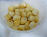 ふわもちとろ～ん♡お餅とお麩のお好み焼き作り方1写真