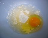 ふわもちとろ～ん♡お餅とお麩のお好み焼き作り方2写真