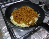 フライパンで広島風お好み焼き作り方3写真