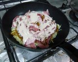 フライパンで広島風お好み焼き作り方5写真