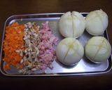 新玉ねぎの丸ごとトロトロスープ作り方1写真
