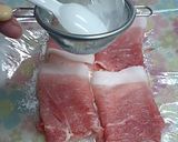 薄切り肉で☆豚のボリュームＵＰ蒲焼き作り方3写真
